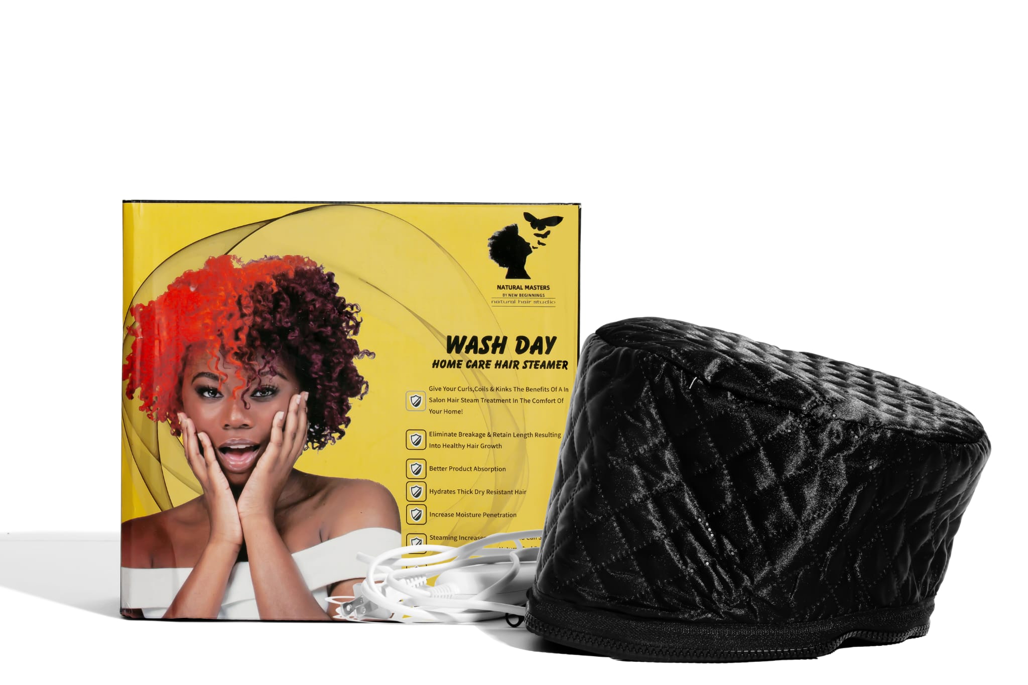 Afro Hair Afro Steam Cap Reviews Curly Hair Afro Steam Cap Amazon