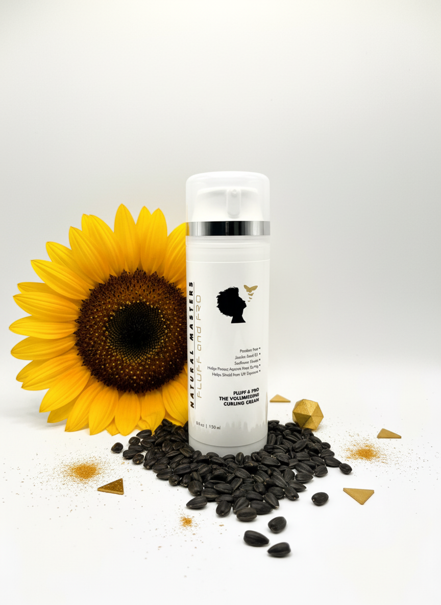 White Background with Sunflower