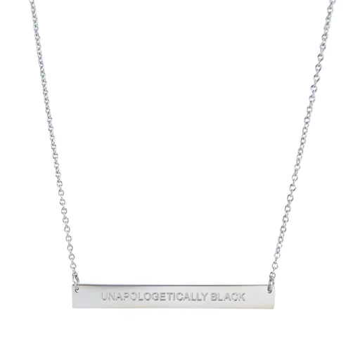 UNAPOLOGETICALLY BLACK -SILVER
